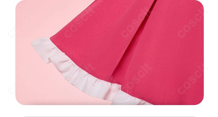 東条ヒバリ コスプレ衣装 背面装飾ディテール|後ろ姿まで丁寧に作り込まれたデザイン。