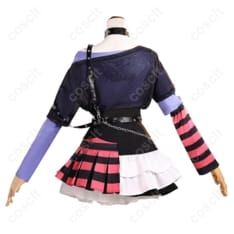 ホロライブ 兎田ぺこら 堕天使風パンク コスプレ衣装｜ゴシック×小悪魔スタイル・オーダーメイド可 - 5枚目の画像（サムネイル）