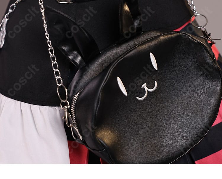 ホロライブ 兎田ぺこら コスプレ衣装 ショルダーバッグ装飾|実用性とデザイン性を両立した小物。