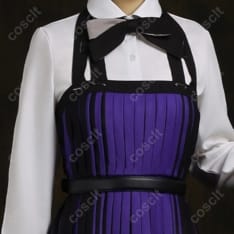 ウェンズデー イーニッド・シンクレア コスプレ衣装 シーズン2 ネヴァーモア学園制服 刺繍入りブレザー - 4枚目の画像（サムネイル）