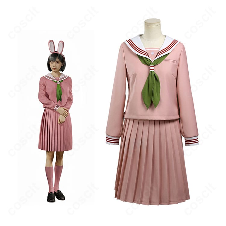 深水雛子（しみずひなこ）ピンクラビット制服 コスプレ衣装とキャラクターの全体イメージ｜サイレントヒルf Silent Hill f