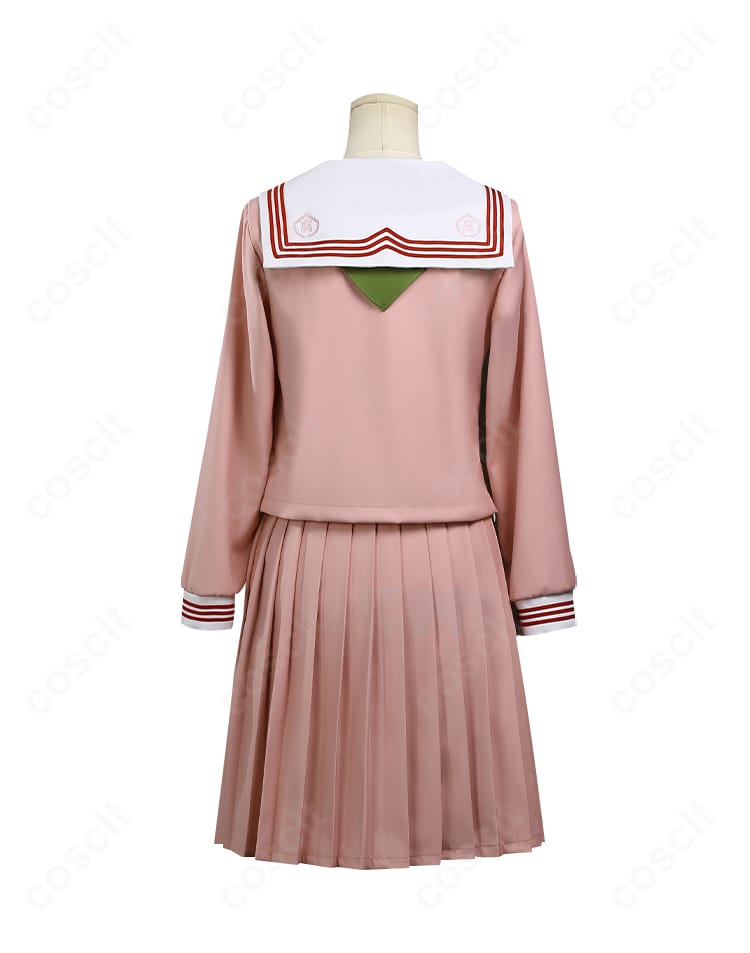 深水雛子 ピンクラビット制服 コスプレ衣装 背面デザイン｜後ろ姿まで高再現・撮影におすすめ