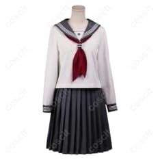 サイレントヒルf 深水雛子 ホワイトセーラー制服 コスプレ衣装｜清楚で儚い美しさを再現【COSCLT】 - 1枚目の画像（サムネイル）