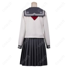 サイレントヒルf 深水雛子 ホワイトセーラー制服 コスプレ衣装｜清楚で儚い美しさを再現【COSCLT】 - 2枚目の画像（サムネイル）