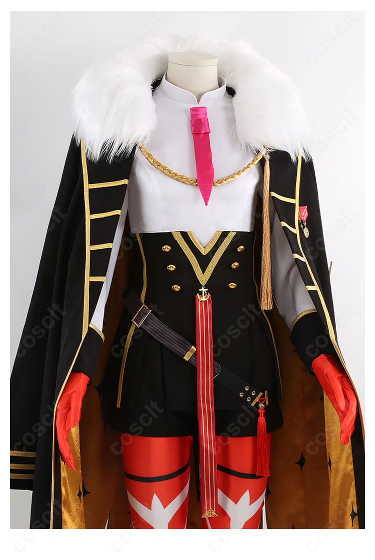 FGO オルガマリー 第3再臨 コスプレ 衣襟装飾ディテール|繊細な縫製と上品な質感が魅力