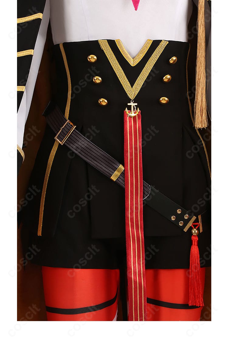 FGO オルガマリー コスプレ 衣装腰飾りディテール|コルセットベルトと装飾の立体感を再現