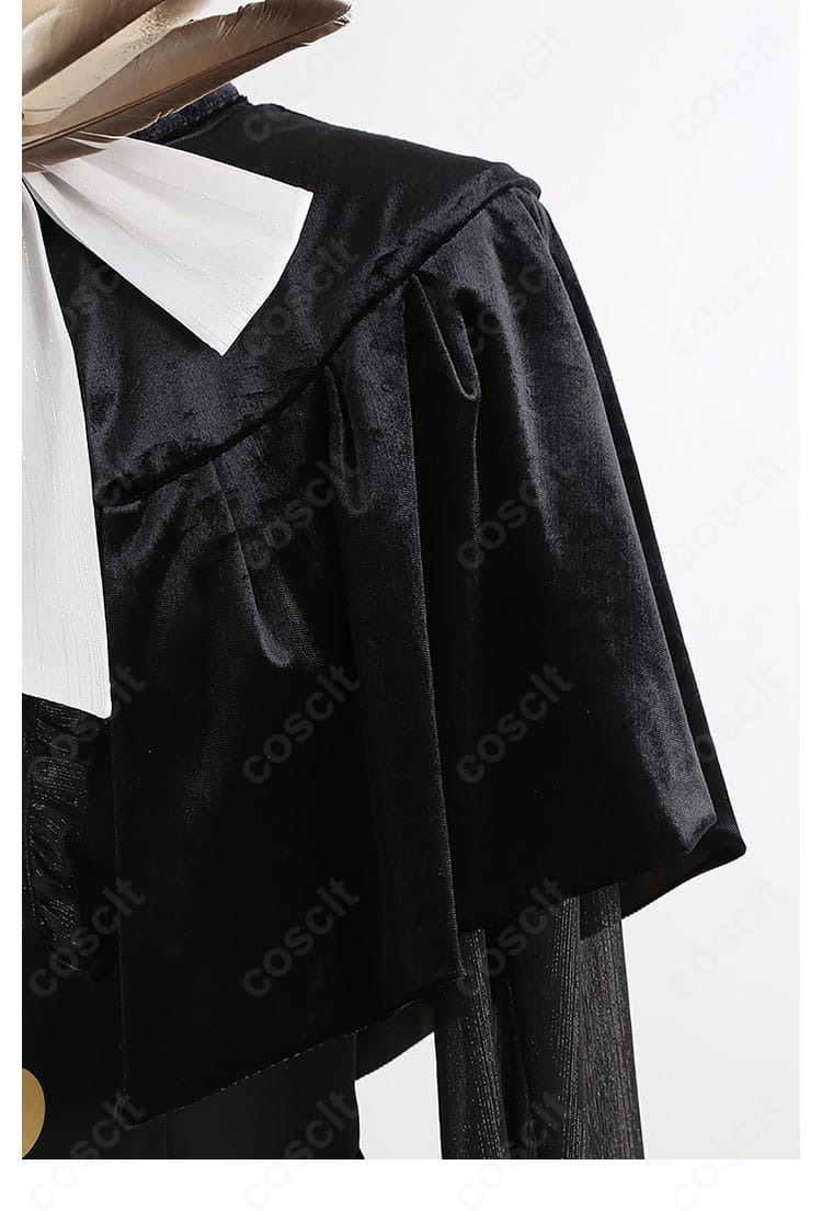 FGO ネモ/ノア 第二段階 コスプレ衣装 肩装飾ディテール|艦長らしい威厳を感じさせるショルダー装飾。