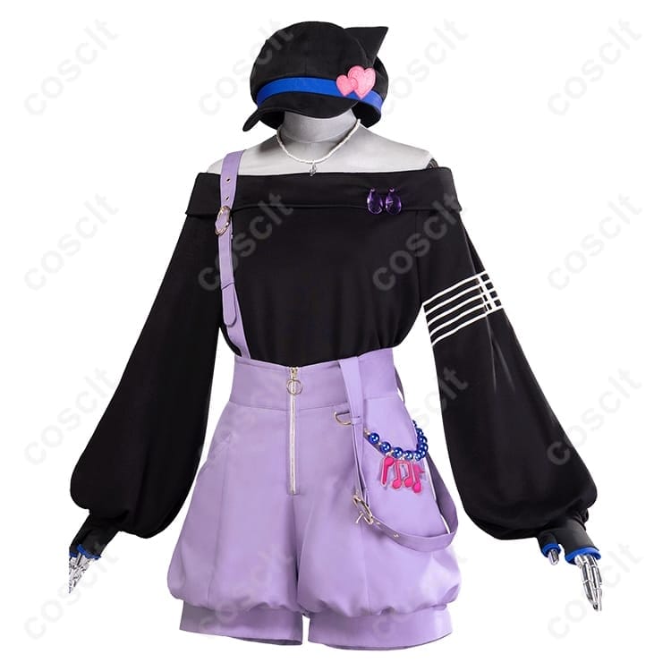 プロジェクトセカイ × たまごっち 白石杏 feat.メロディっち コスプレ衣装｜ポップでガーリーなストリートスタイル【COSCLT公式】 - 2枚目の画像