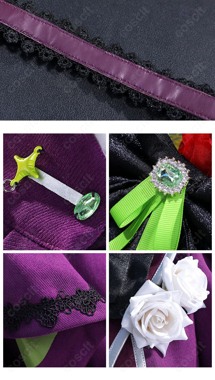 クラージュ・オートクチュール コスプレ 衣装細部ディスプレイ|素材と装飾のリアルな質感を確認