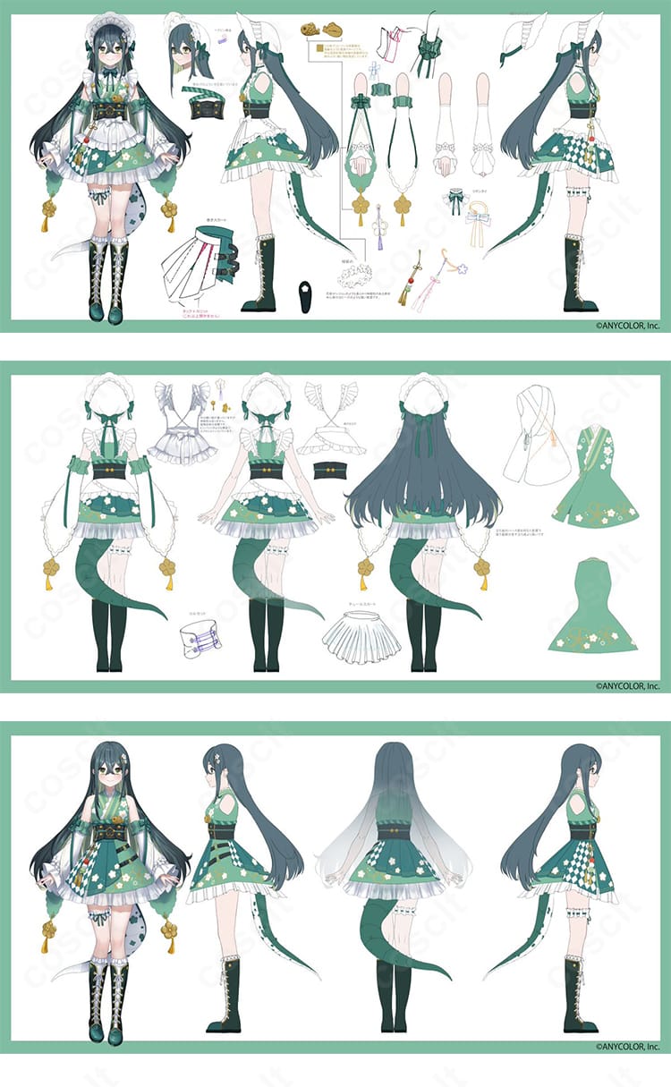 ChatGPT 说:
にじさんじ 十河ののは デフォルト衣装 コスプレ衣装 詳細画像|元気で可愛いサラマンダー風デザインの衣装を着用した十河ののはの魅力を再現。高品質素材で撮影にも最適!