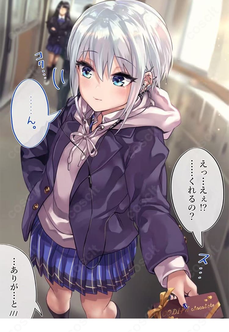 オタクだってギャルと恋したい 制服コスプレ衣装のディテール全体図｜コートやスカートの質感までリアル再現！今すぐチェック【COSCLT】