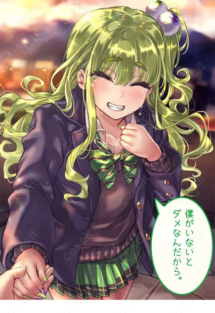 オタクだってギャルと恋したい 制服コスプレ衣装のキャラクター全身ビジュアル｜明るくギャルっぽい制服スタイルを高再現【COSCLT】