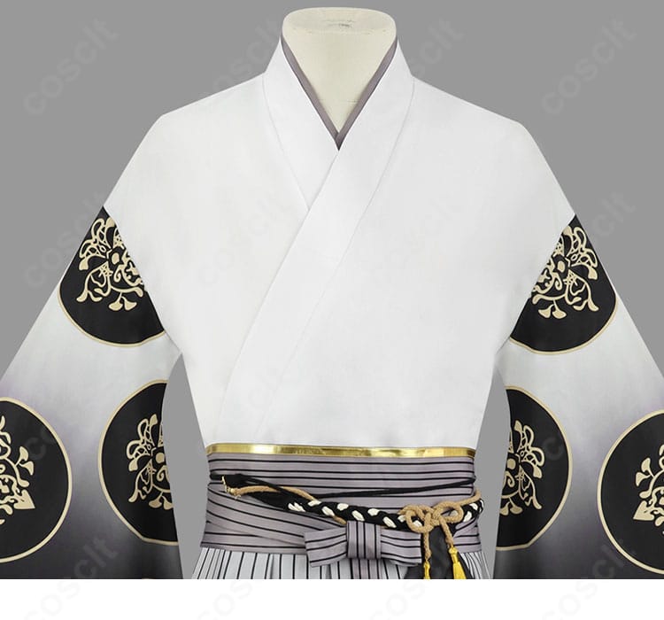 サイレントヒルf 常喜寿幸 コスプレ衣装 上衣斜襟ディテール|和装の重なり襟の丁寧な縫製と質感を確認。