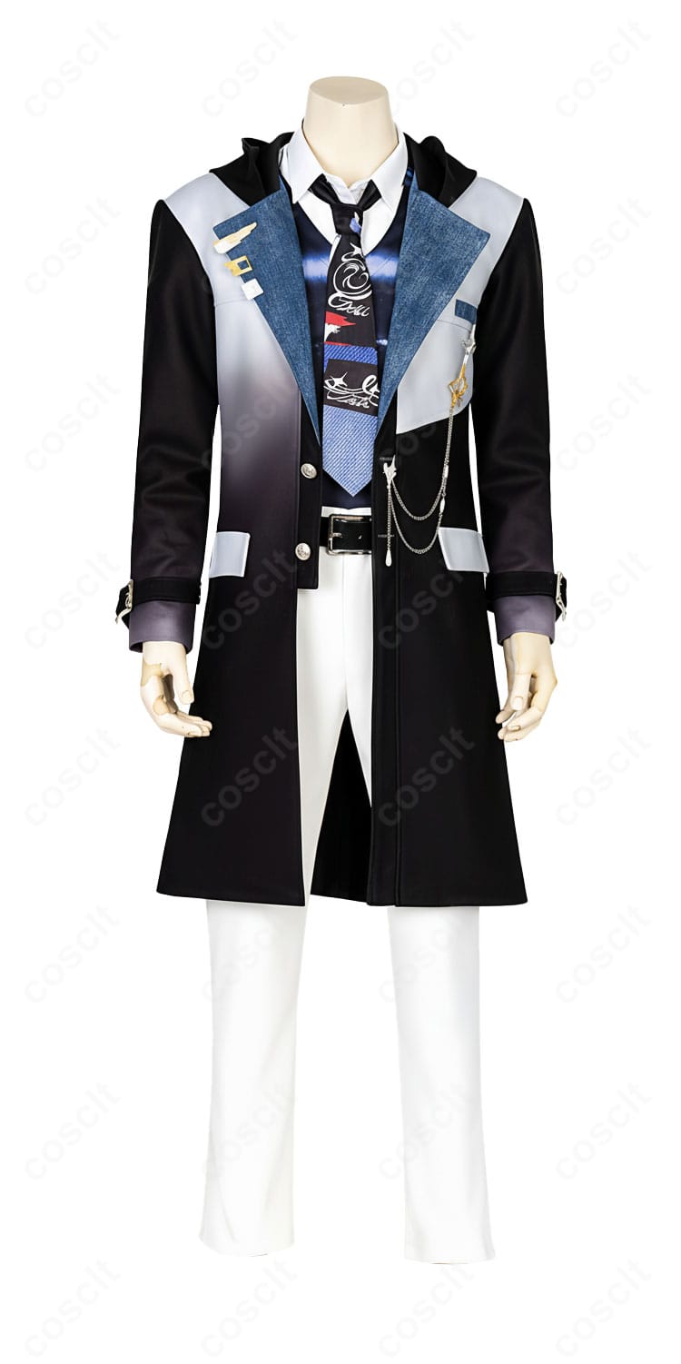 恋と深空 セイヤ「願い留め巡る心」コスプレ衣装 正面全体図|高品質素材で細部まで忠実に再現されたデザイン