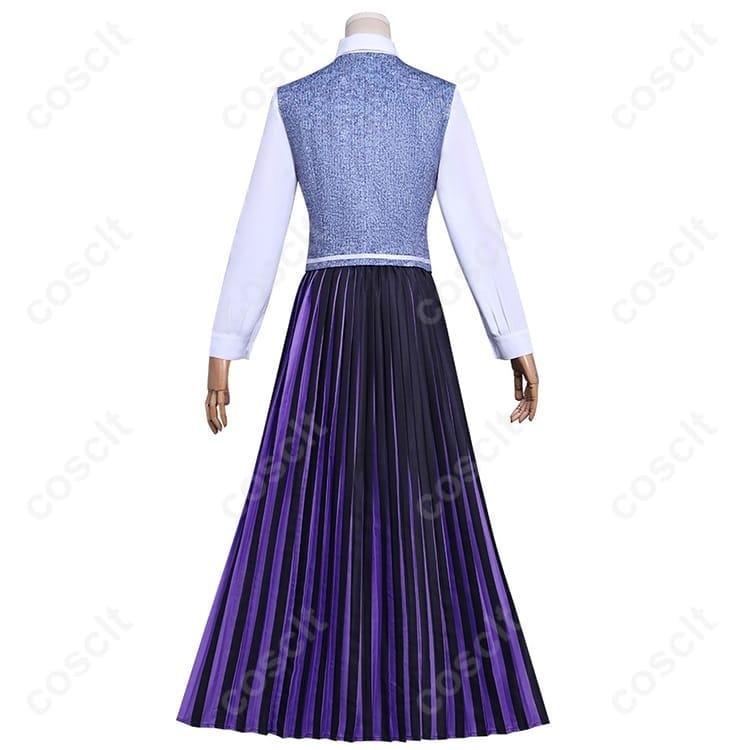 COSCLT公式／ウェンズデー・アダムス ネヴァーモア学園 制服（シーズン2）コスプレ衣装 - 5枚目の画像