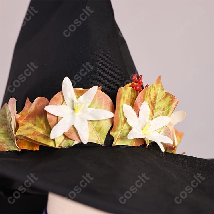 葬送のフリーレン フリーレン ORBcafeコラボ ハロウィン コスプレ衣装｜魔法使い風マント付きフルセット - 3枚目の画像