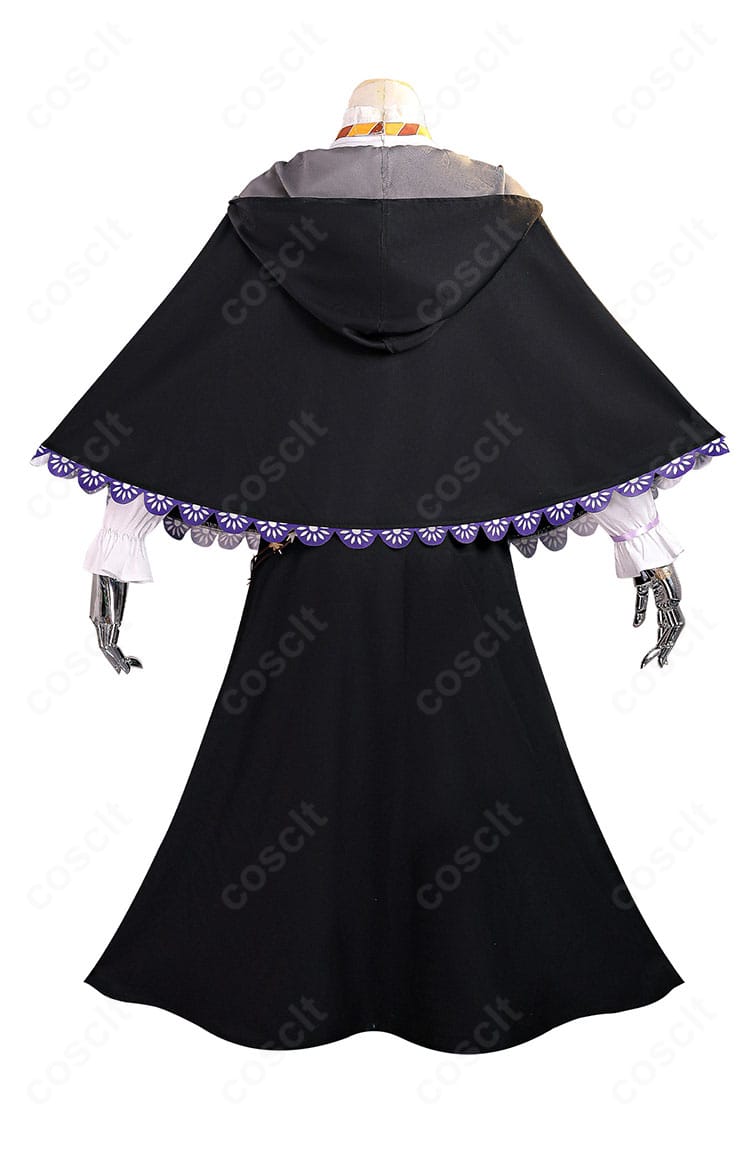 葬送のフリーレン フェルン ORBcafeコラボ コスプレ衣装 背面図|マントのシルエットと質感を確認