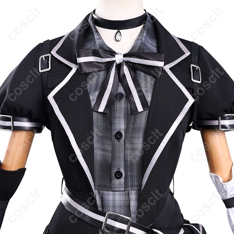 魔法少女ノ魔女裁判 黒部ナノカ コスプレ衣装｜クールで無口な少女の囚人スタイルを完全再現 - 4枚目の画像