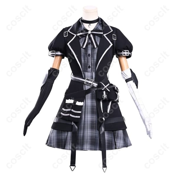 魔法少女ノ魔女裁判 黒部ナノカ コスプレ衣装｜クールで無口な少女の囚人スタイルを完全再現