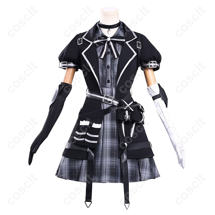 魔法少女ノ魔女裁判 黒部ナノカ コスプレ衣装｜クールで無口な少女の囚人スタイルを完全再現 - 1枚目の画像