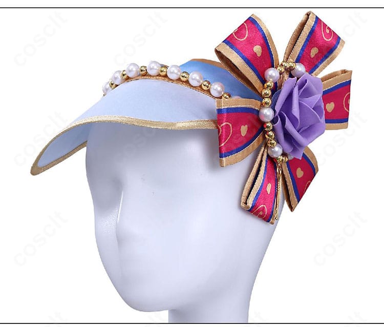 霧矢あおい ドリーミーキーチアコーデ コスプレ衣装 帽子の全体写真|コーデ全体を引き締める可愛いチア帽子。