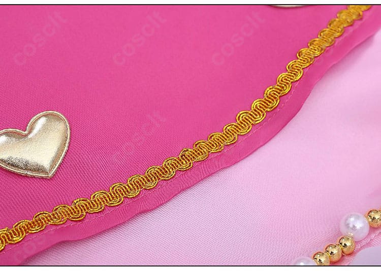 霧矢あおい ドリーミーキーチアコーデ コスプレ衣装 生地質感のアップ|コスプレ専用生地で通気性と耐久性を両立。