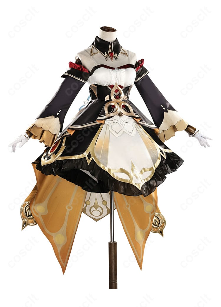 原神 サンドローネ 傀儡 コスプレ衣装 側面図|立体的なシルエットとラインの美しさをチェック。細部まで丁寧に再現されたデザイン。