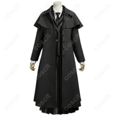 ウェンズデー・アダムス シーズン2 ネヴァーモア学園 制服 コスプレ衣装｜上品でダークな魅力を完全再現 - 1枚目の画像（サムネイル）