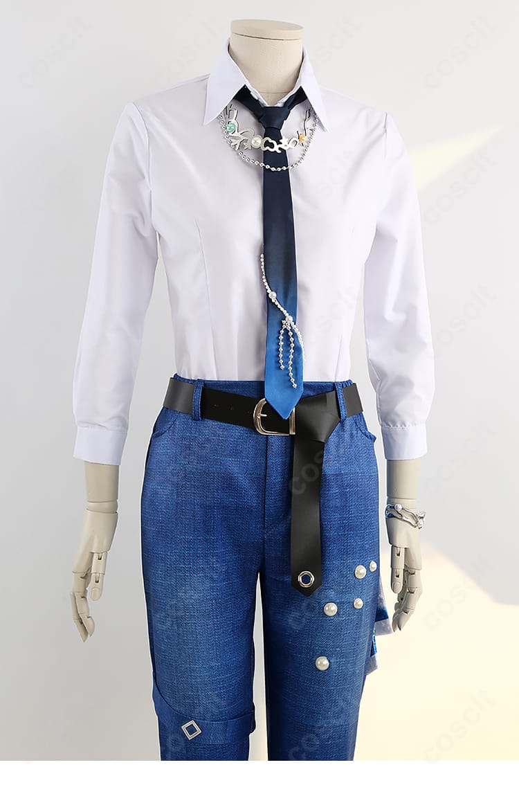 Deep into you 神崎颯馬 コスプレ衣装 長袖シャツ装飾ディテール 高品質仕立て