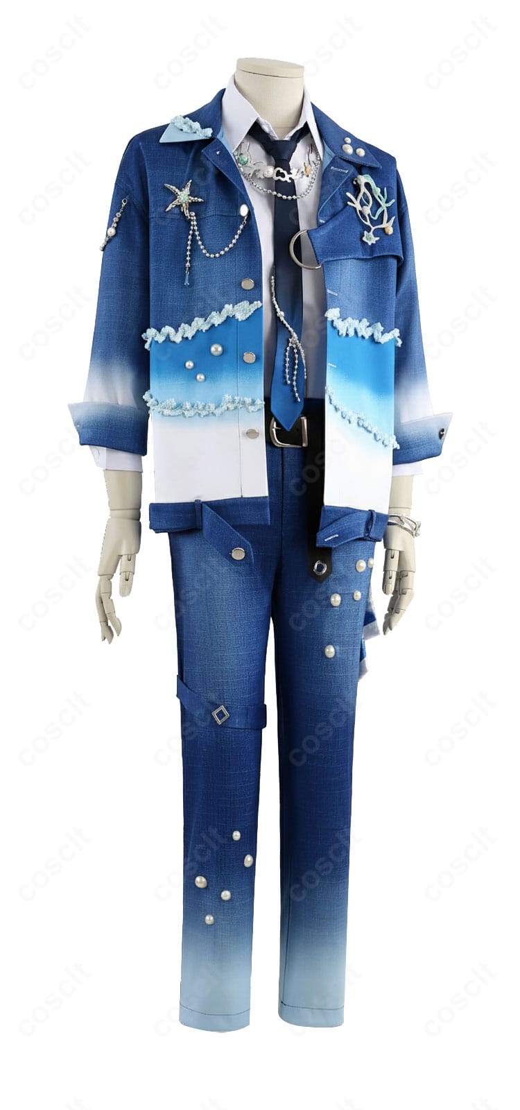 あんスタ Neptu Deep into you コスプレ衣装 右側アングル スタイリッシュなシルエット