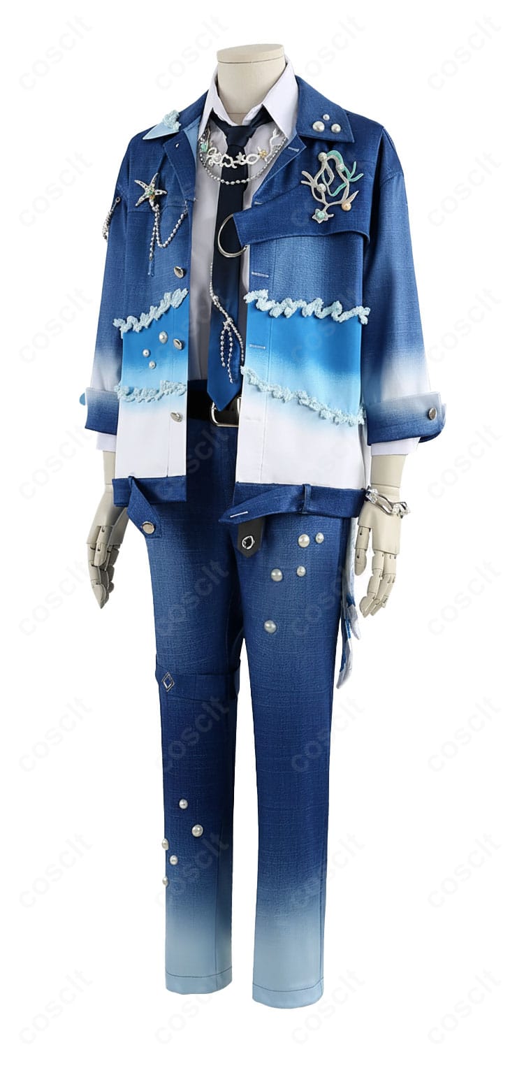 あんスタ Neptu Deep into you コスプレ衣装 左側アングル ディテールをチェック