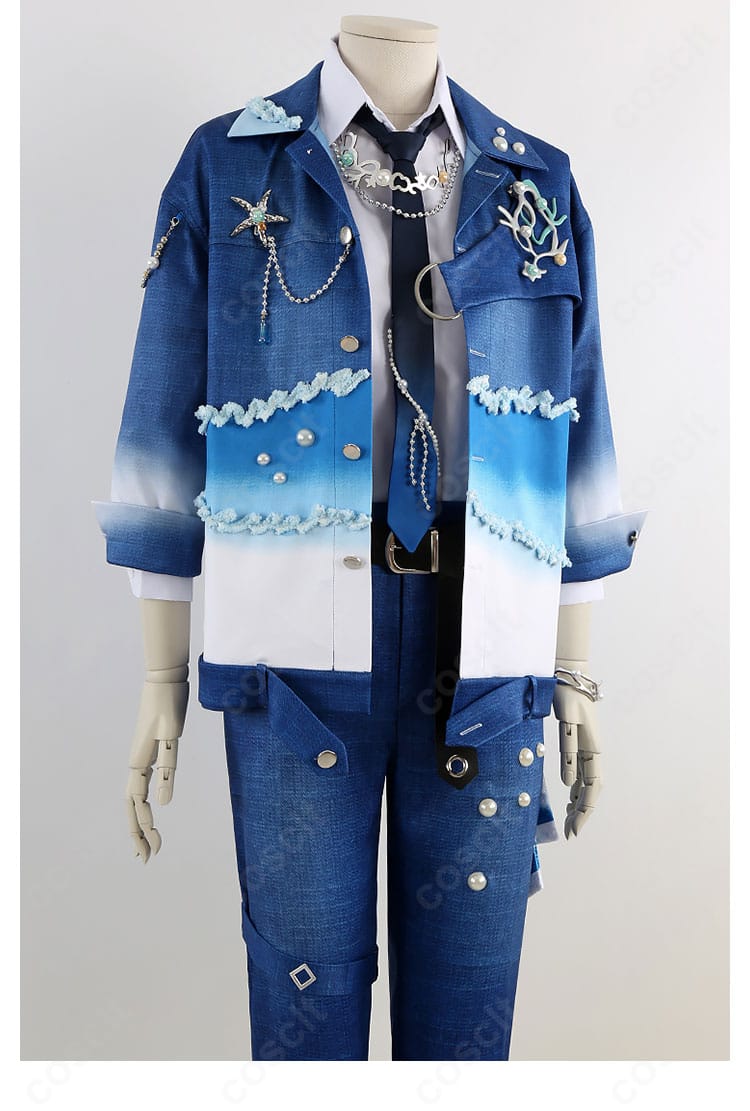 乙狩アドニス Deep into you コスプレ衣装 外套装飾部分 細部まで忠実再現