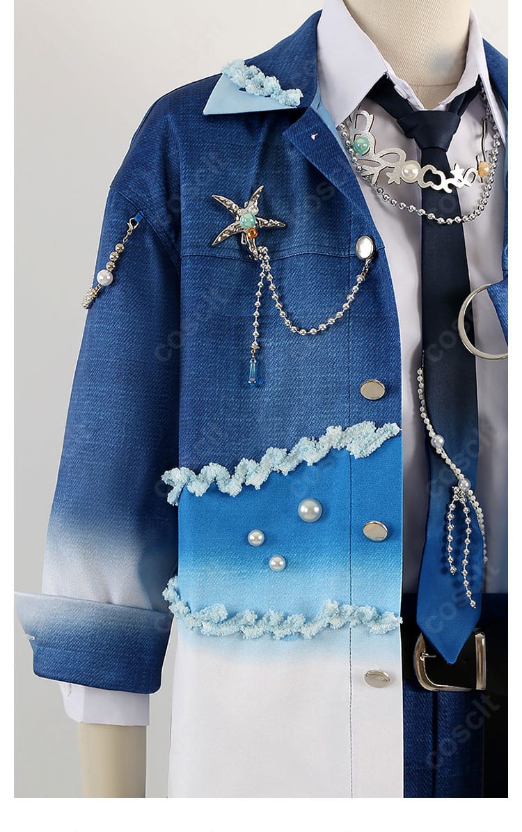 月永レオ Deep into you コスプレ衣装 肩飾りディテール ステージ感あふれるデザイン