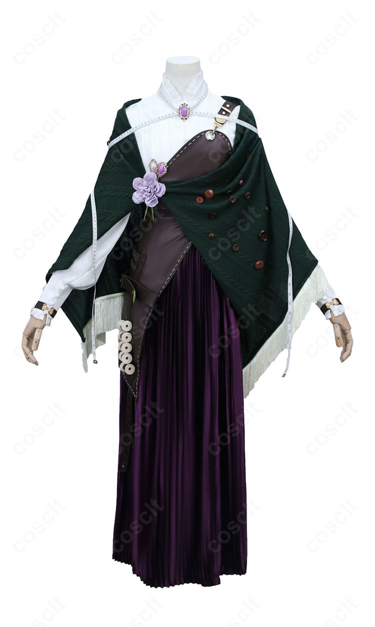 無期迷途 ガロファノ コスプレ衣装 正面全体図。高品質素材で仕立てた美しいシルエットが特徴。