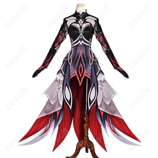 原神 ロノヴァ 死の執政 コスプレ衣装 高品質フルセット｜ワンピース＋ベール＋アクセサリー付き