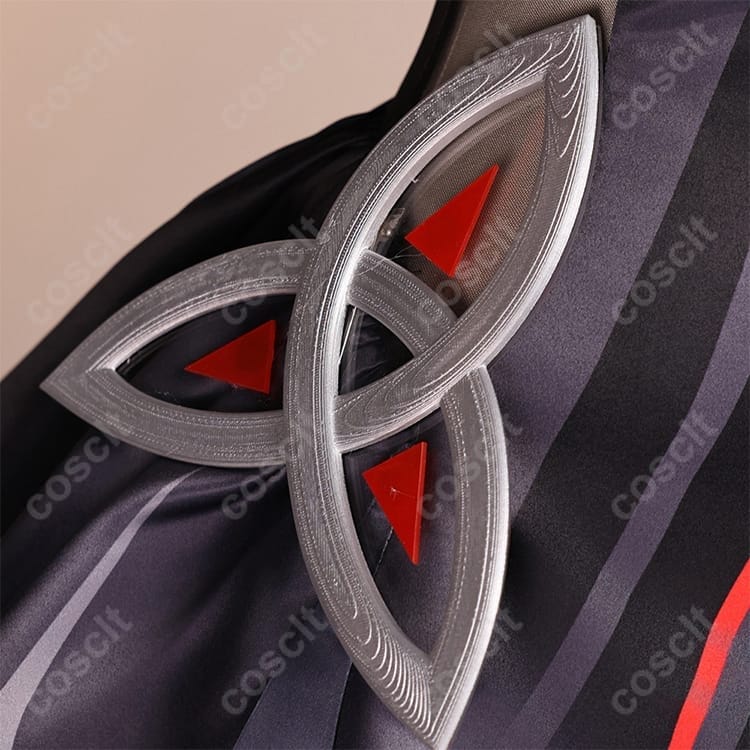 原神 ロノヴァ 死の執政 コスプレ衣装 高品質フルセット｜ワンピース＋ベール＋アクセサリー付き - 4枚目の画像