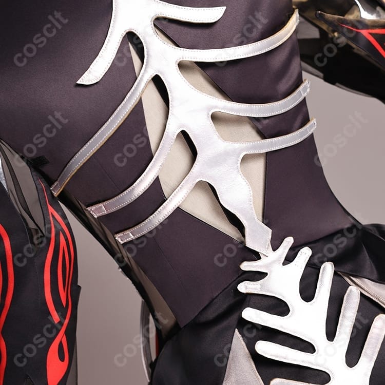 原神 ロノヴァ 死の執政 コスプレ衣装 高品質フルセット｜ワンピース＋ベール＋アクセサリー付き - 5枚目の画像