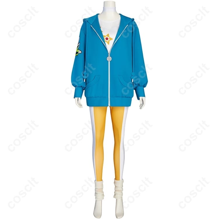 ポケモンレジェンズZ-A デウロ コスプレ衣装｜明るく元気なダンサー風コートセット【オーダーメイド対応・送料無料】 - 1枚目の画像