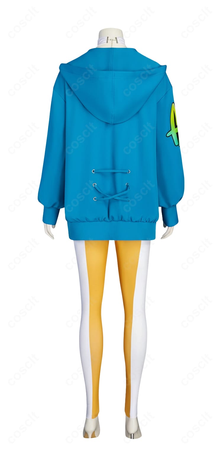 ポケモンレジェンズZ-A デウロ コスプレ衣装 背面図｜外套のラインと装飾を忠実に再現した背面デザイン。