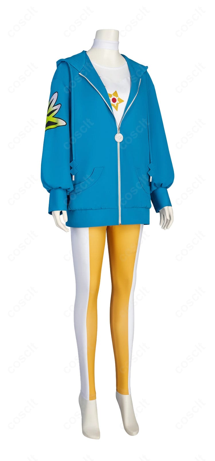 ポケモンレジェンズZ-A デウロ コスプレ衣装 側面図｜立体的なシルエットと細部の再現度をチェック。