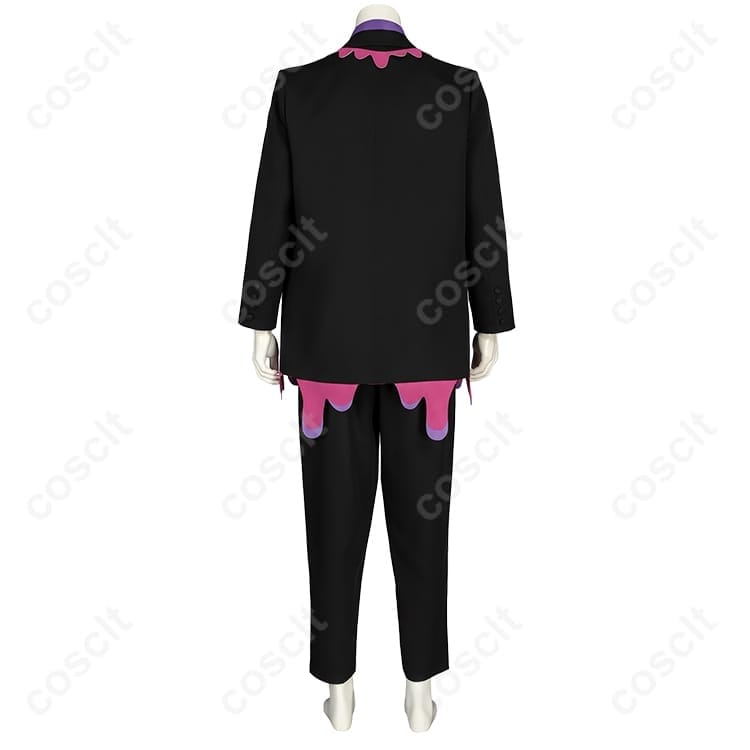 COSCLT公式／ポケモンレジェンズ Z-A カラスバ コスプレ衣装 シャツ＋ズボン＋ネクタイ＋メガネセット - 3枚目の画像