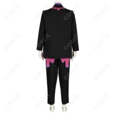 COSCLT公式／ポケモンレジェンズ Z-A カラスバ コスプレ衣装 シャツ＋ズボン＋ネクタイ＋メガネセット - 3枚目の画像（サムネイル）