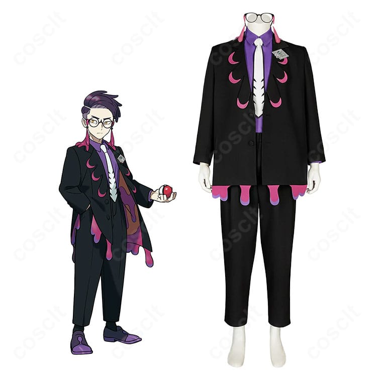 ポケモンレジェンズZ-A カラスバ キャラクターとコスプレ衣装全体図｜高品質再現・イベントに最適