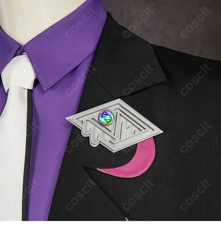 ポケモンレジェンズZ-A カラスバ 外套胸飾ディテール｜ブローチと装飾が魅力のポイント