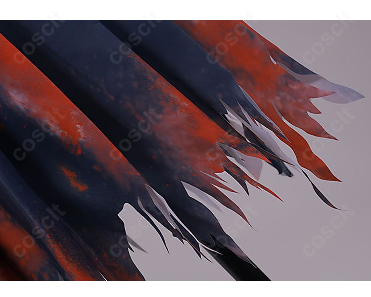 原神 コスプレ衣装 スカート裾装飾ディテール|縫製と刺繍の美しさをアップで紹介