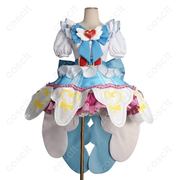 プリパラ 白玉みかん シルキーハートサイリウムコーデ コスプレ衣装｜天使のようなラブリー系ドレス【COSCLT公式】
