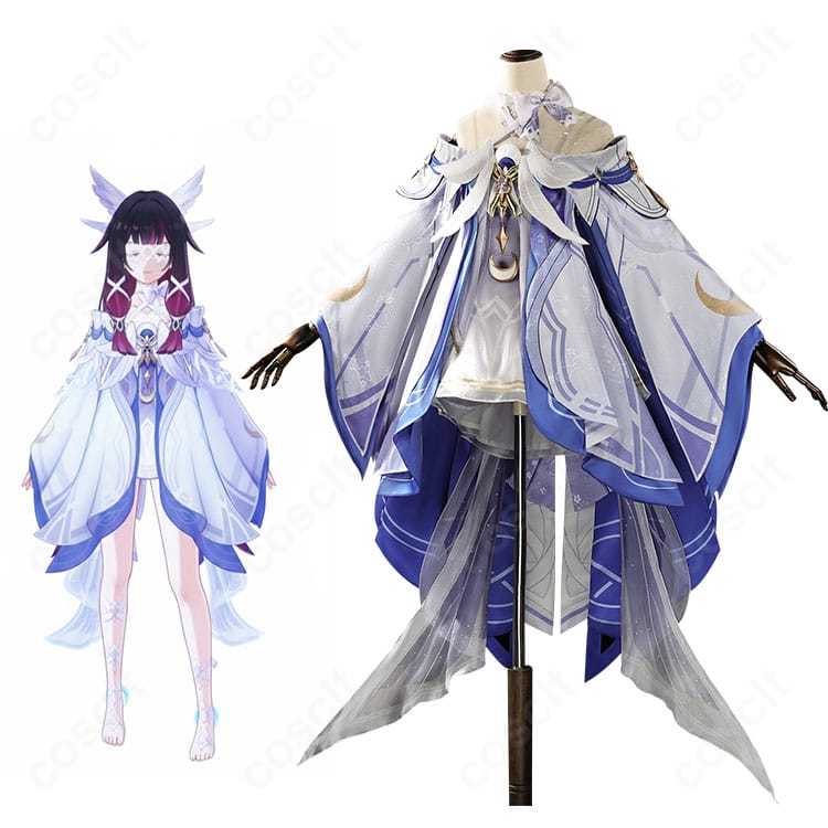 原神 コロンビーナ（月の少女）コスプレ衣装 キャラクター全身イメージと衣装デザイン｜高再現コスチューム【COSCLT】