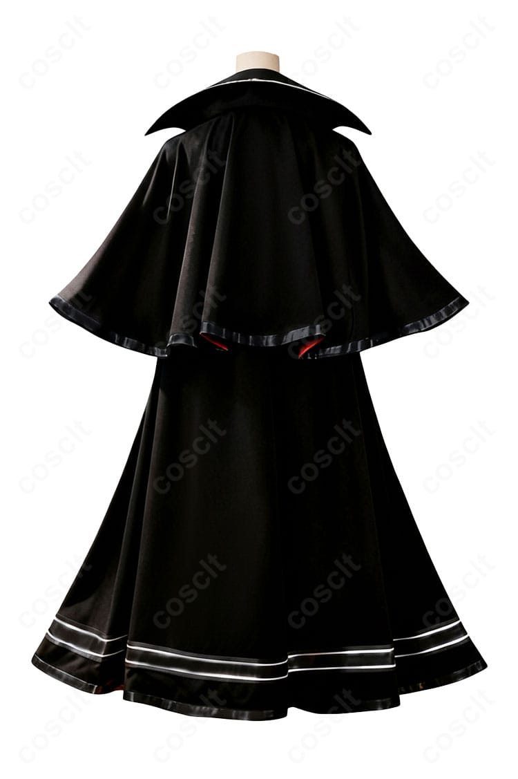 原神 ディルック コスプレ衣装 背面全体写真｜マントと装飾のディテールを忠実再現