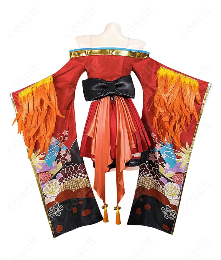 アズールレーン 大鳳 バニーガール コスプレ衣装｜背面の衣装ディテール