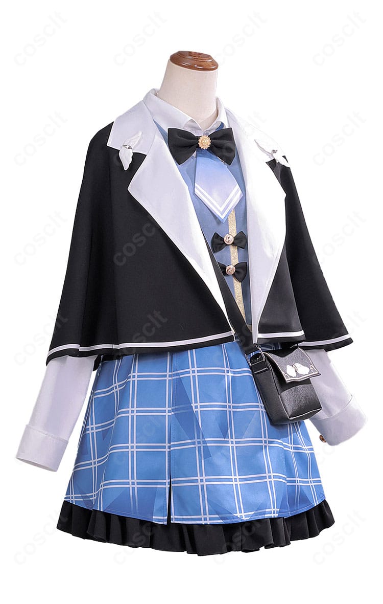 橘シェリー コスプレ衣装 右側面図｜まのさば シェリー 衣装 横からのシルエット確認